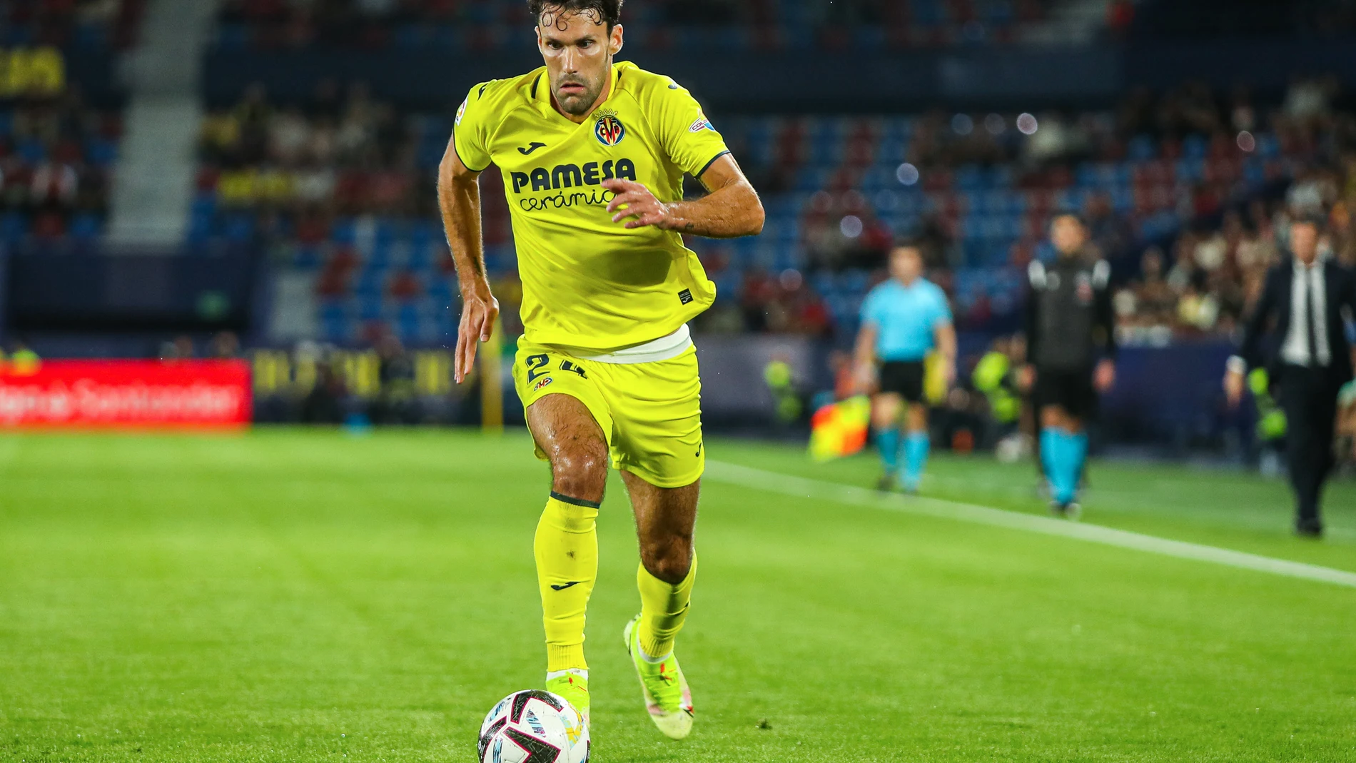 Alfonso Pedraza con el Villarreal.