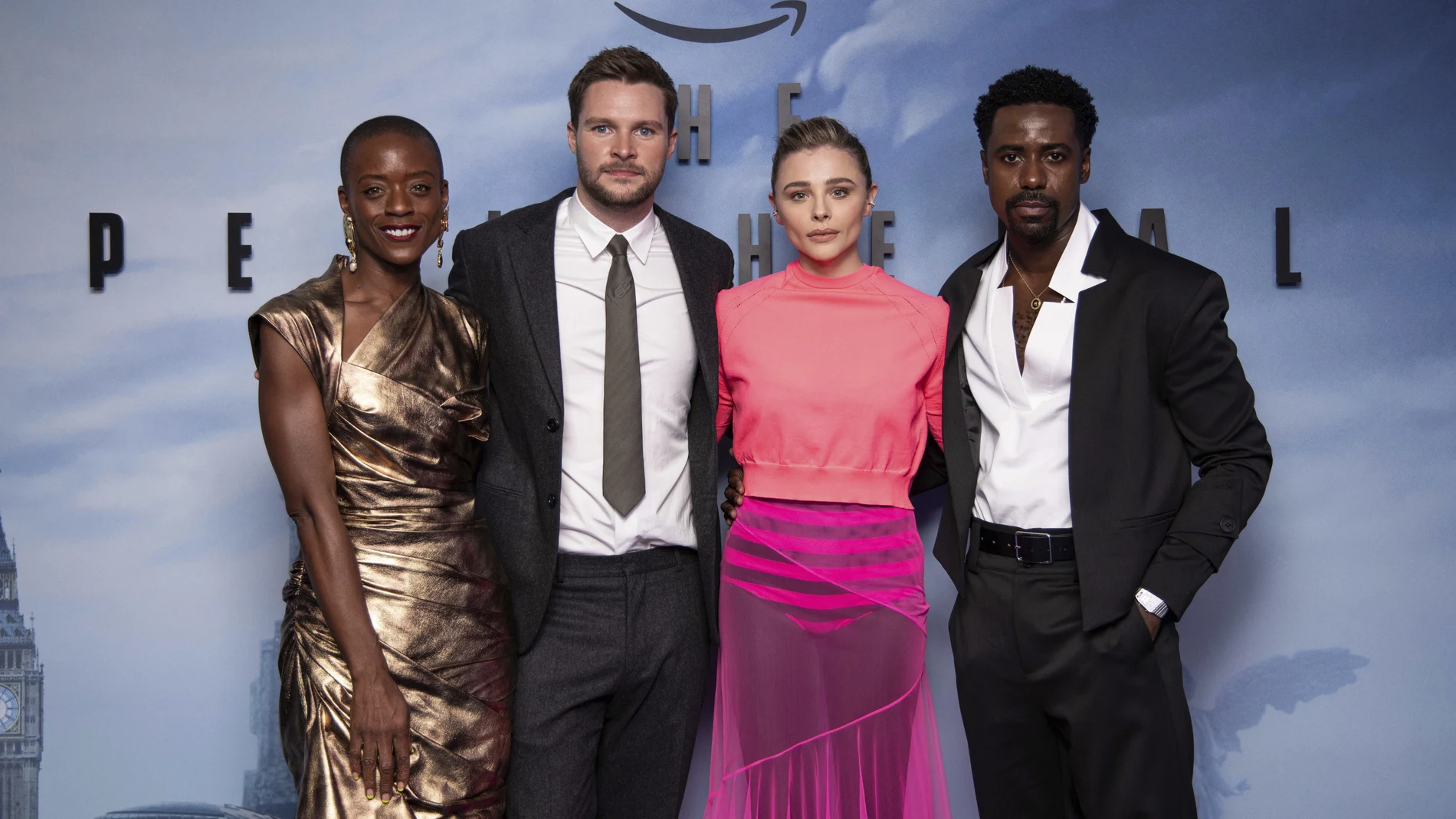 T'Nia Miller, Jack Reynor, Chloe Grace Moretz y Gary Carr