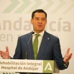 El presidente de la Junta, Juanma Moreno. JUNTA