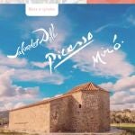 Cartel de la exposición 'Los tres tenores del arte español' en La Nava. AYUNTAMIENTO DE LA NAVA