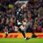 David de Gea con el Manchester United.