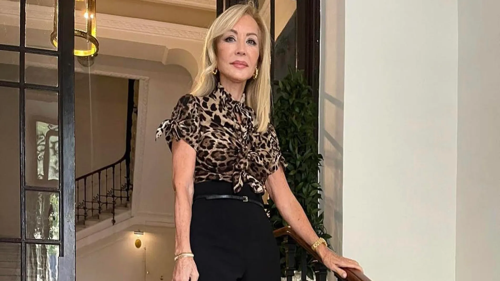 Carmen Lomana nos enseña cómo llevar el animal print.