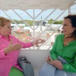 Carmina Barrios con Ana Milán