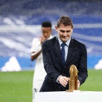 Iker Casillas en la previa del partido ante el Sevilla
