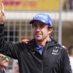 Fernando Alonso después de la última carrera