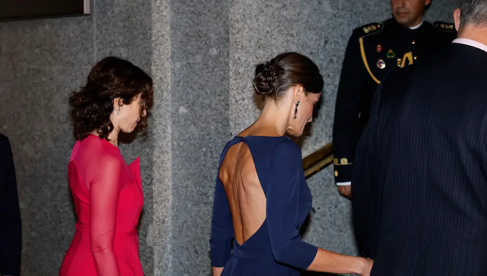 La Reina Letizia en el Teatro Real.