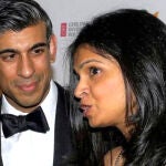 Rishi Sunak y Akshata Murthy en una imagen de archivo