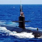 Un submarino de propulsión nuclear de EEUU clase Los Angeles