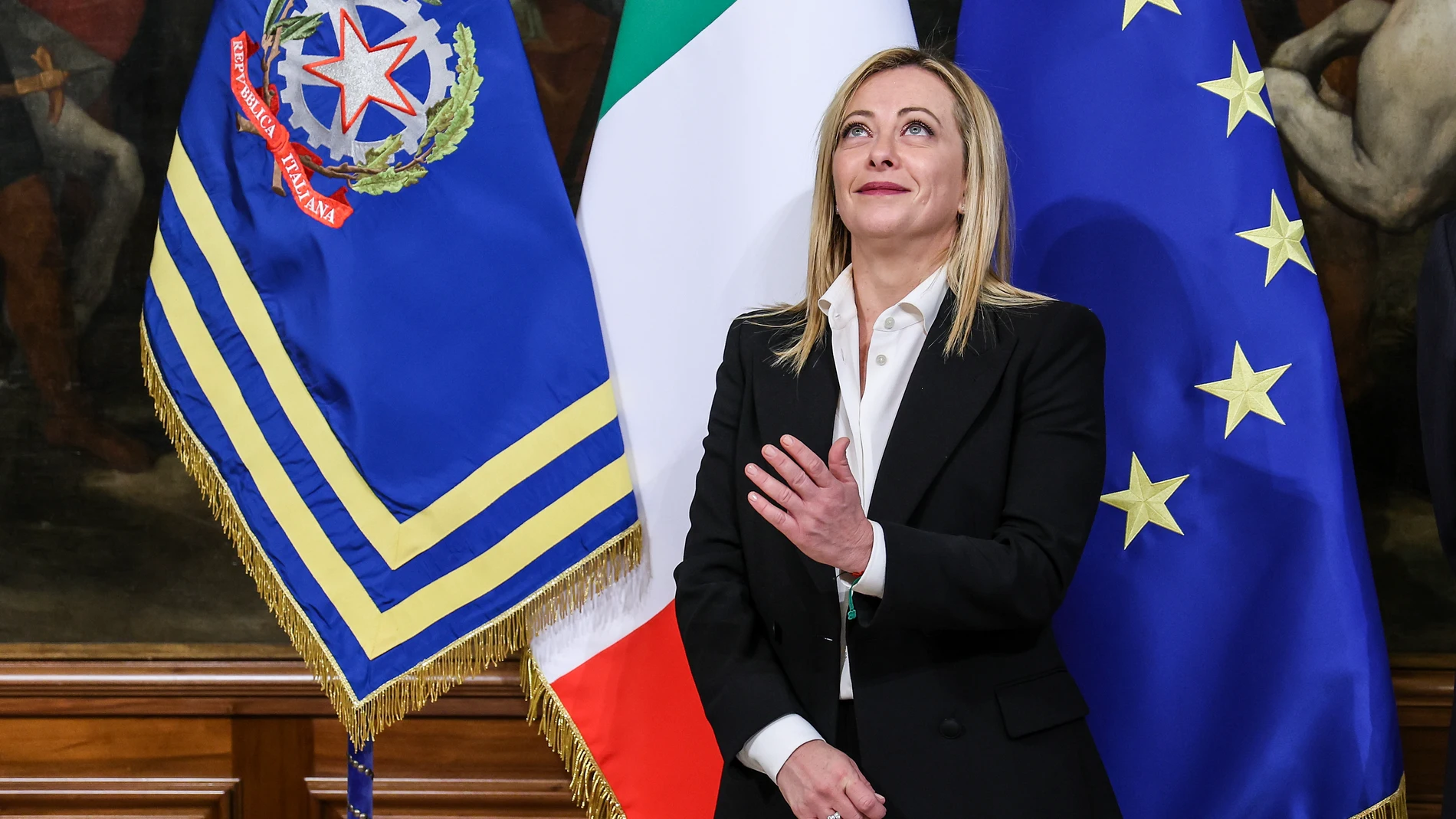 La primera ministra italiana, Giorgia Meloni