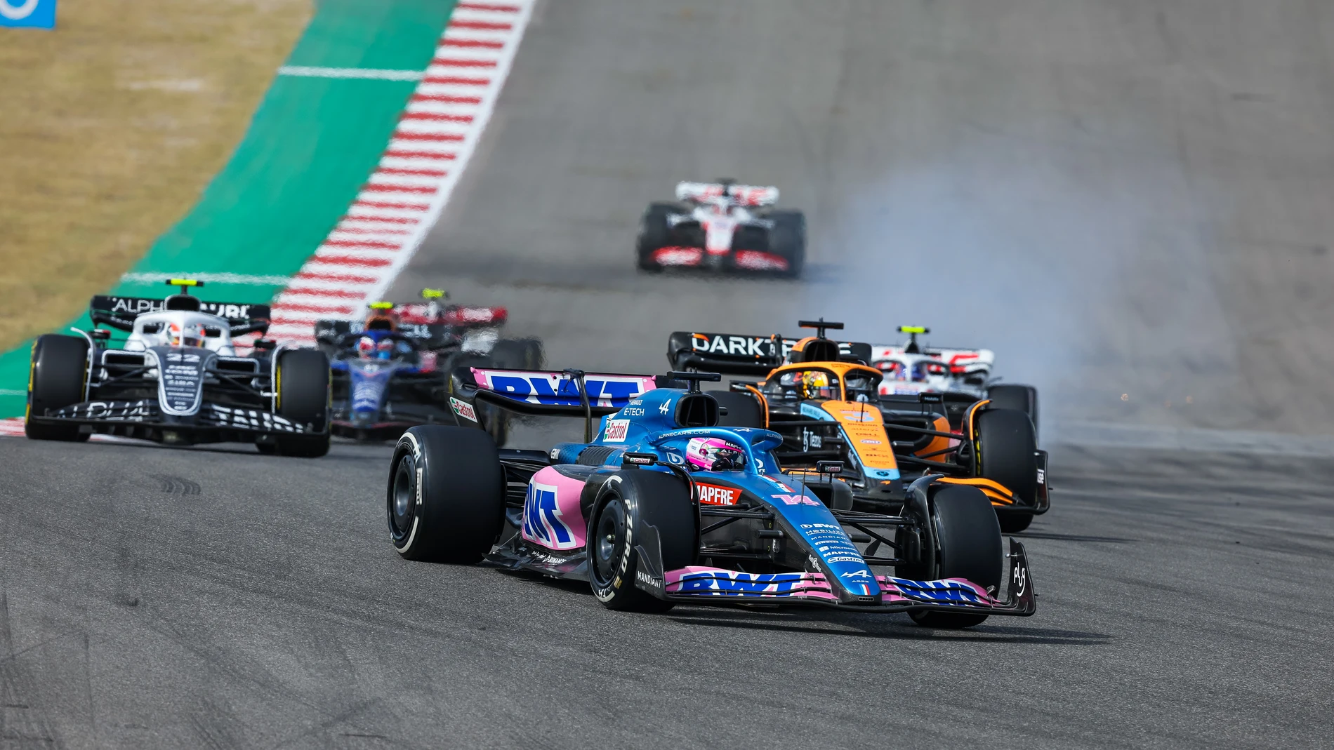 Fernando Alonso en el Gran Premio de EEUU