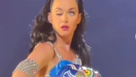 Imagen de Katy Perry durante su concierto en Las Vegas