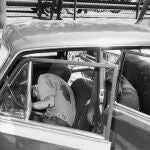 El teniente coronel Carlos Vesteiro Pérez, el comandante Ricardo Sáenz de Ynestrillas y el soldado conductor Francisco Casillas asesinados en la Avenida del Manzanares 36 en Madrid. Un comando compuesto por una mujer y dos hombres ametrallaron el vehículo.