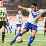 Alex, durante el polémico partido