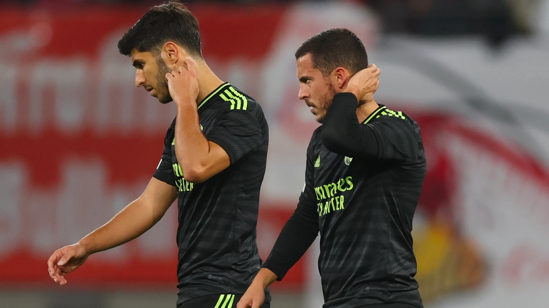 Hazard y Asensio, en el Leipzig-Real Madrid de la Champions