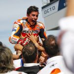 Márquez es uno de los iconos de la unión entre Honda y Repsol