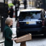 El último acto de Liz Truss en Downing Street