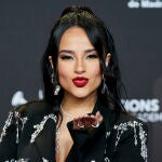 Becky G, posa en el photocall del concierto acústico de los Latin Grammy para homenajear a los artistas nominados este año a los Latin GRAMMY en la Plaza de Toros de las Ventas.