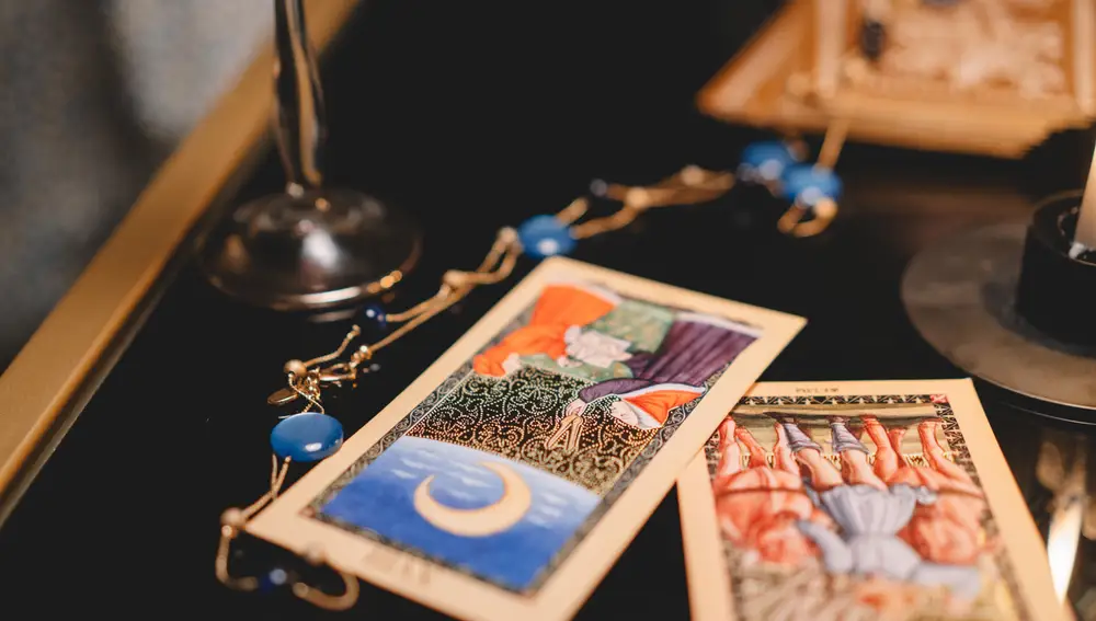 Una mano de tarot