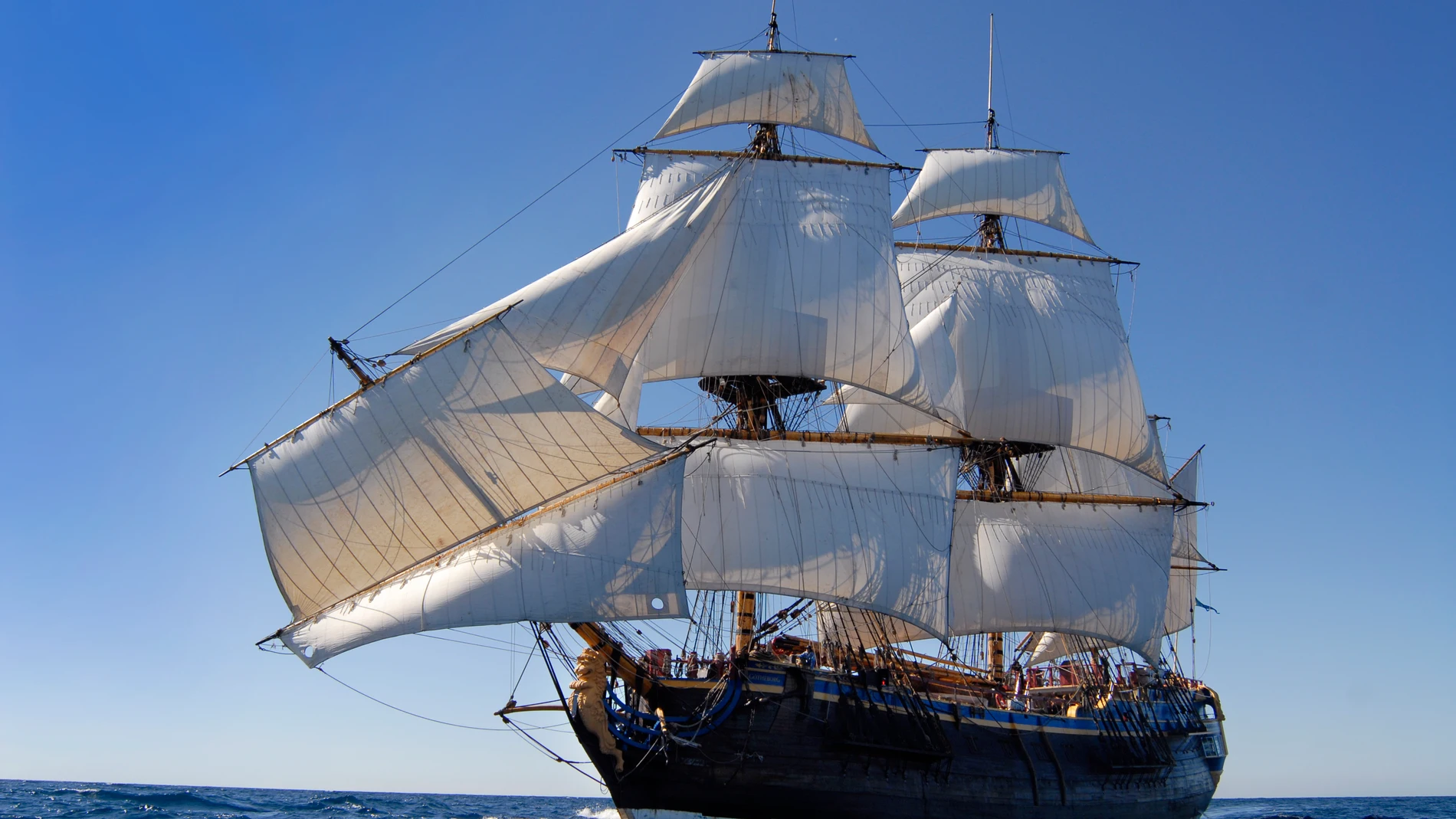 El Gotheborg de Suecia, el velero de madera más grande del mundo