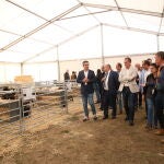 El presidente de la Diputación de Zamora, Francisco José Requejo, inaugura el II Salón Profesional del Ovino "Ovinnova"