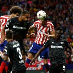 José María Giménez con el Atlético de Madrid.