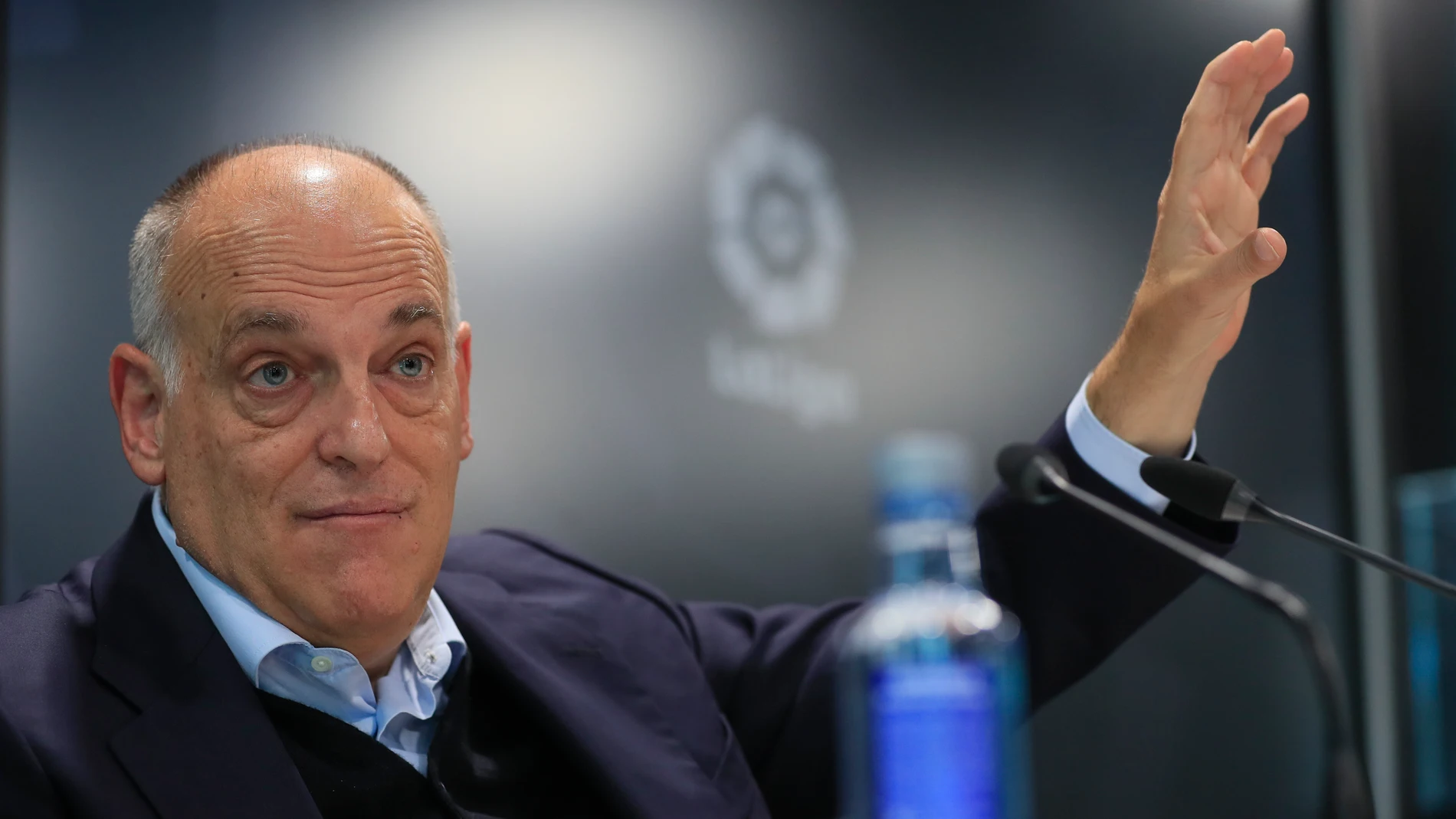 El presidente de Laliga, Javier Tebas