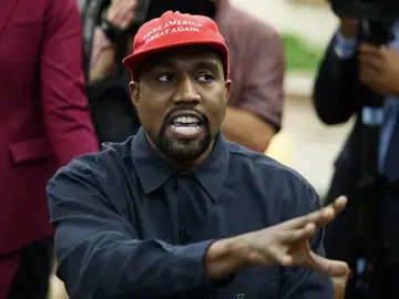 El rapero Kanye West, en una imagen en 2018 El rapero Kanye West, en una imagen en 2018
