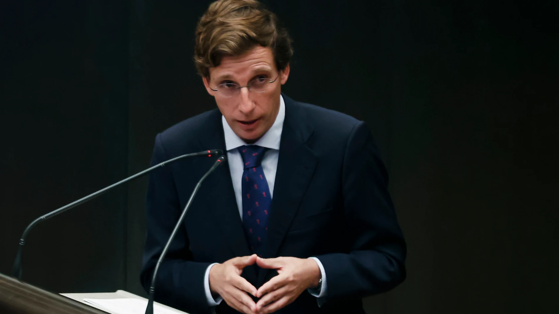 El alcalde de Madrid, José Luis Martínez-Almeida
