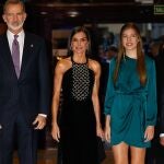 Los Reyes y la Infanta Sofía.