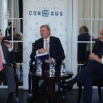 Jordi Sevilla y Esteban González Pons durante un encuentro organizado por la Fundación Conexus
