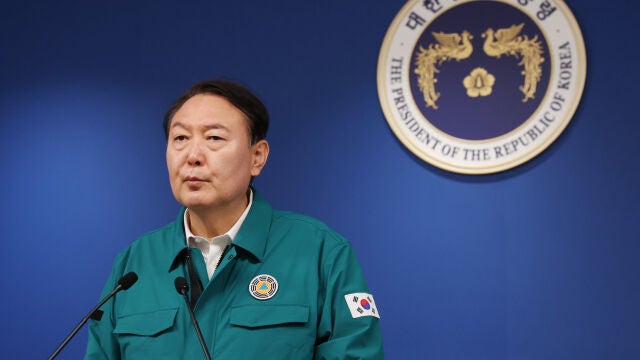 El presidente de Corea del Sur, Yoon Suk Yeol