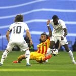 Rüdiger y Modric en el Real Madrid-Girona de LaLiga en el Santiago Bernabéu