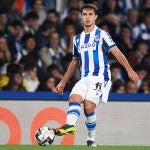 Martin Zubimendi con la Real Sociedad.