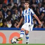 Martin Zubimendi con la Real Sociedad.