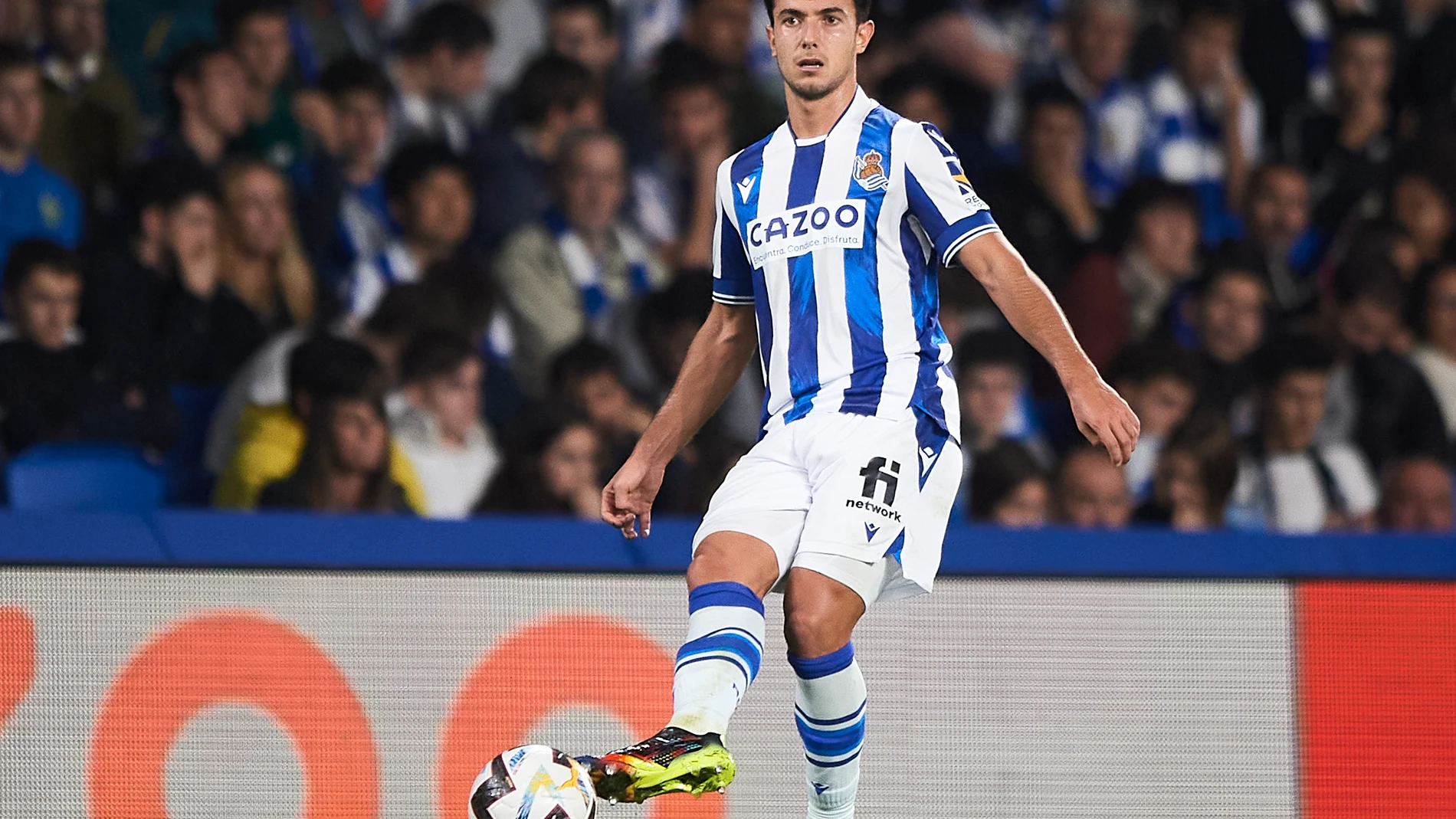 Martin Zubimendi con la Real Sociedad.
