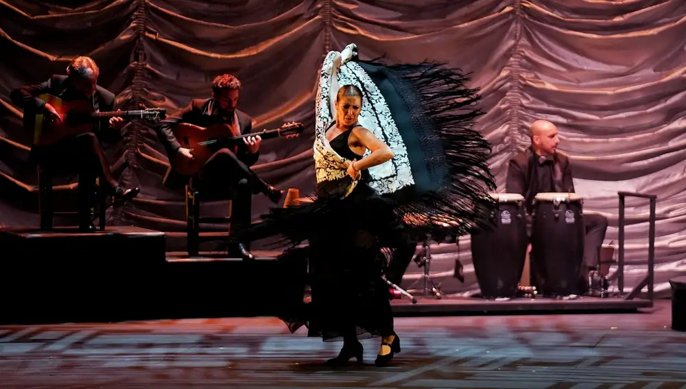 Sara Baras en un espectáculo