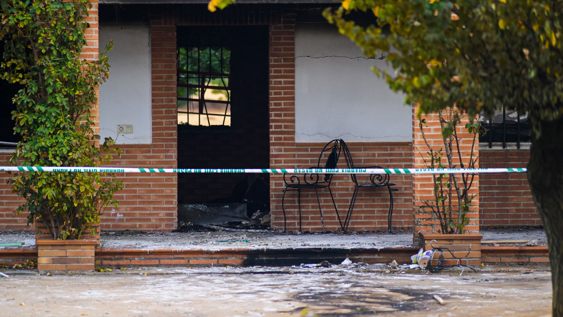 Incendiada la casa donde se produjo un tiroteo en Argamasilla (Ciudad Real)