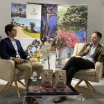 Lucas Montojo y Pepe Lugo, en Estepona