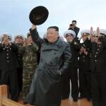 Imagen publicada por la propaganda norcoreana del pasado 10 de octubre