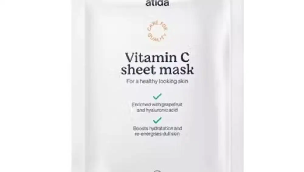 Mascarilla facial vitamina C de Atida