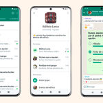 Comunidades y Encuestas en chat.