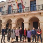 La delegada del Gobierno en CyL, Virginia Barcones, visita Cabezuela