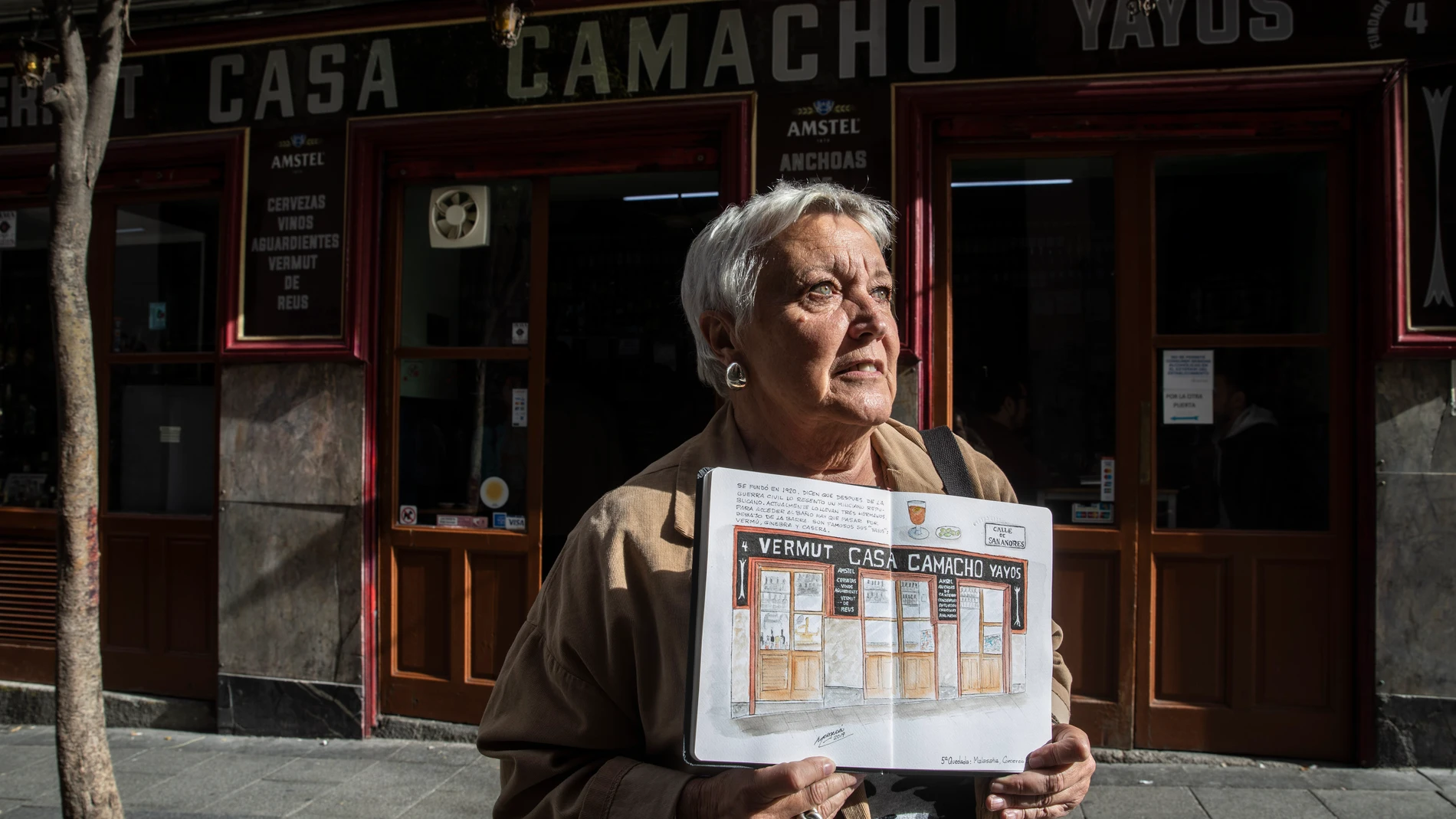 Ángela, artista de Urban Sketcher