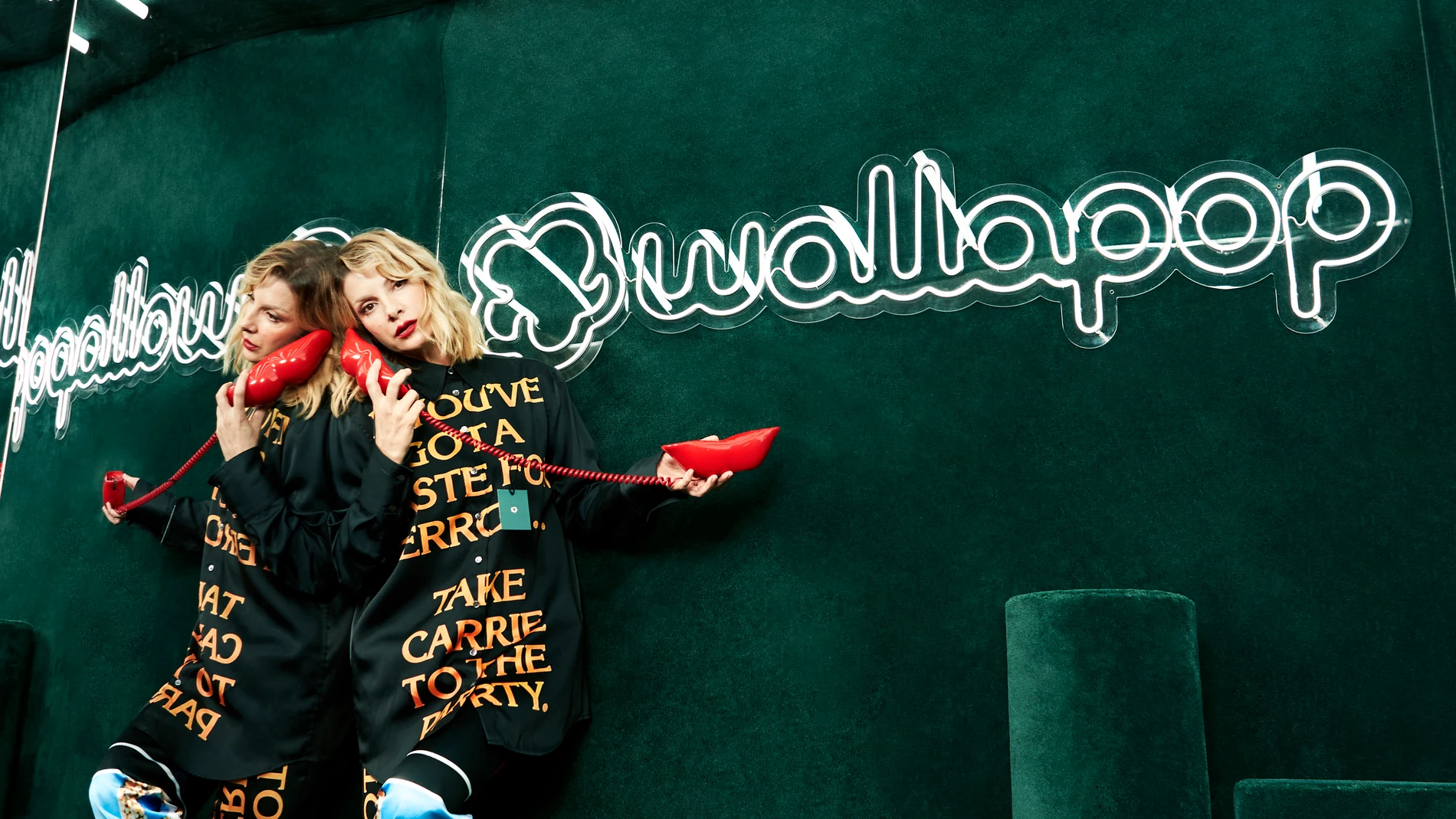 Najwa Nimri en la Pop Up de Wallapop