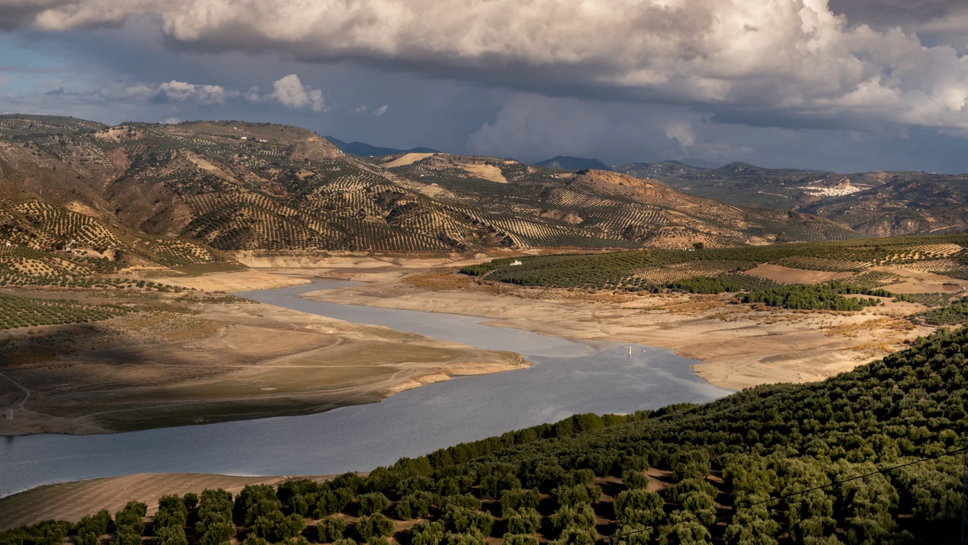 Embalse de Iznájar, Cordoba,