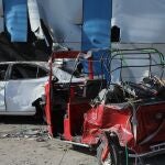 Vehículos destruidos por un atentado en Mogadiscio (Somalia) el 30 de octubreHASSAN BASHI / XINHUA NEWS / CONTACTOPHOTO30/10/2022 ONLY FOR USE IN SPAIN