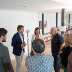 María José Catalá y Carlos Mazón con representantes del gremio de panaderos