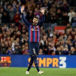 Piqué, despidiéndose del Camp Nou: el partido con el Almería fue el último que jugó ahí