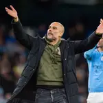 Pep Guardiola, entrenador del Manchester City.