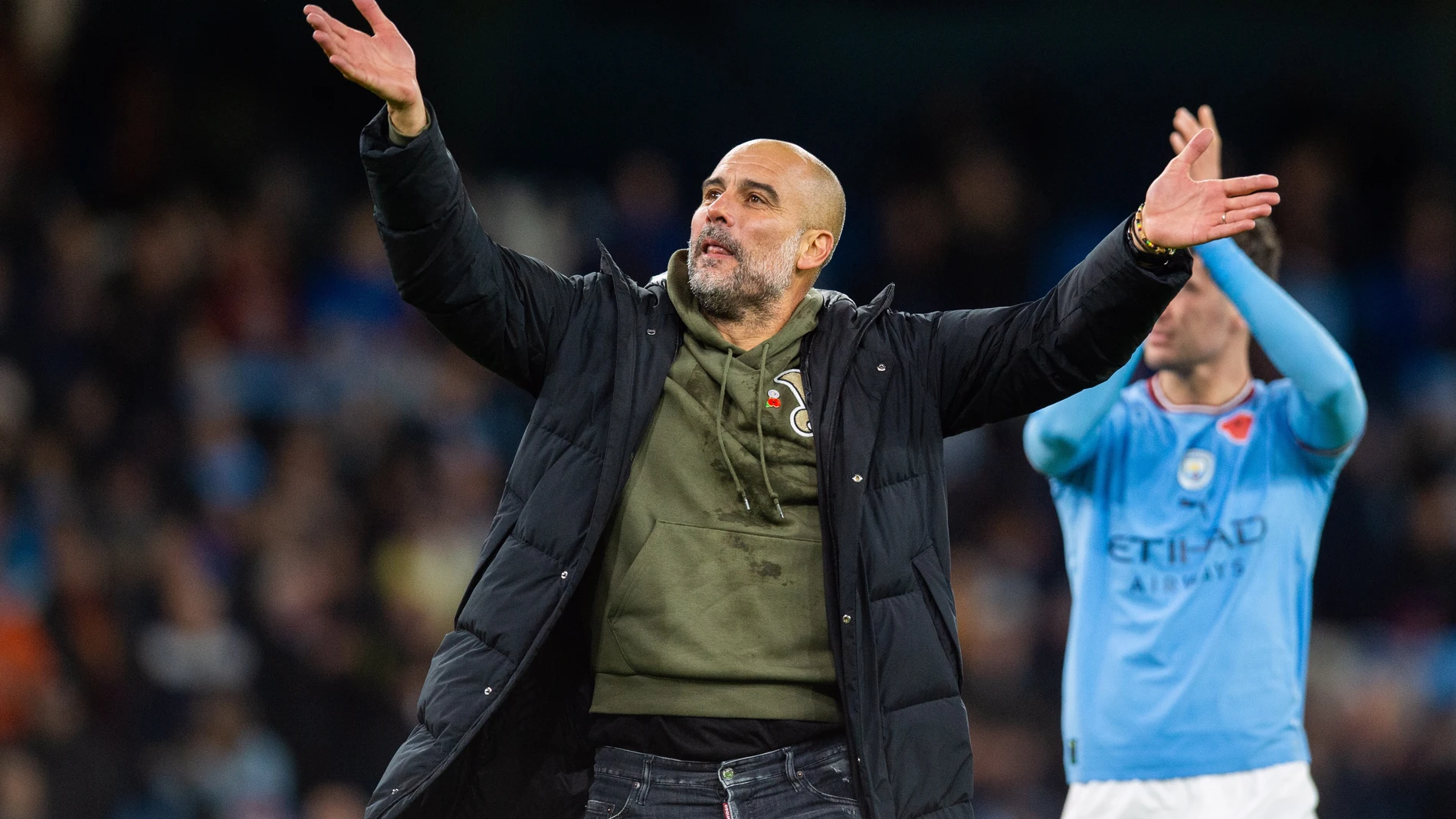 Pep Guardiola, entrenador del Manchester City.